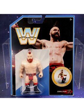 WWE Sheamus 4" Action Figure w/ Brogue Kick Move Scan & Play Code 2018 Mattel